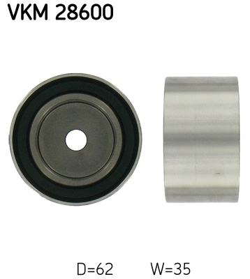 Deflection/Guide Pulley, timing belt - VKM 28600 SKF